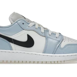 Jordan 1 Low Ice Blue Black (GS)