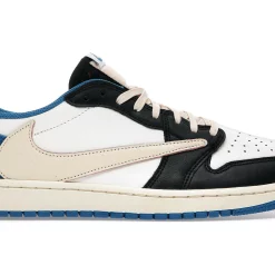 闪电 倒勾 Jordan 1 Retro Low OG SP "Fragment X Travis Scott" 权志龙同款