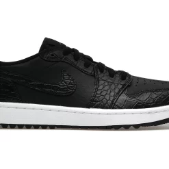 Jordan 1 Retro Low Golf Black Croc
