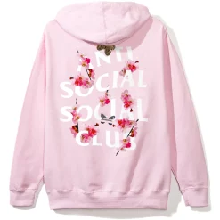 Anti Social Social Club Kkoch Hoodie Pink