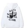 Anti Social Social Club Playboy Bunny Logo Hoodie White