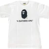 BAPE Happy New Year Ape Head Tee (SS22) White