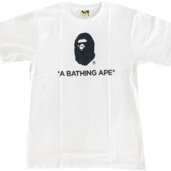 BAPE Happy New Year Ape Head Tee (SS22) White