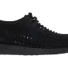 Clarks Originals Woven Wallabee Supreme Black
