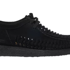 Clarks Originals Woven Wallabee Supreme Black
