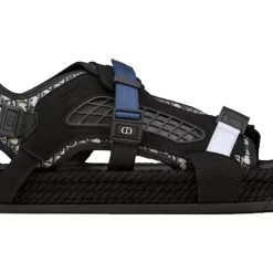 Dior Atlas Sandal Black Suede