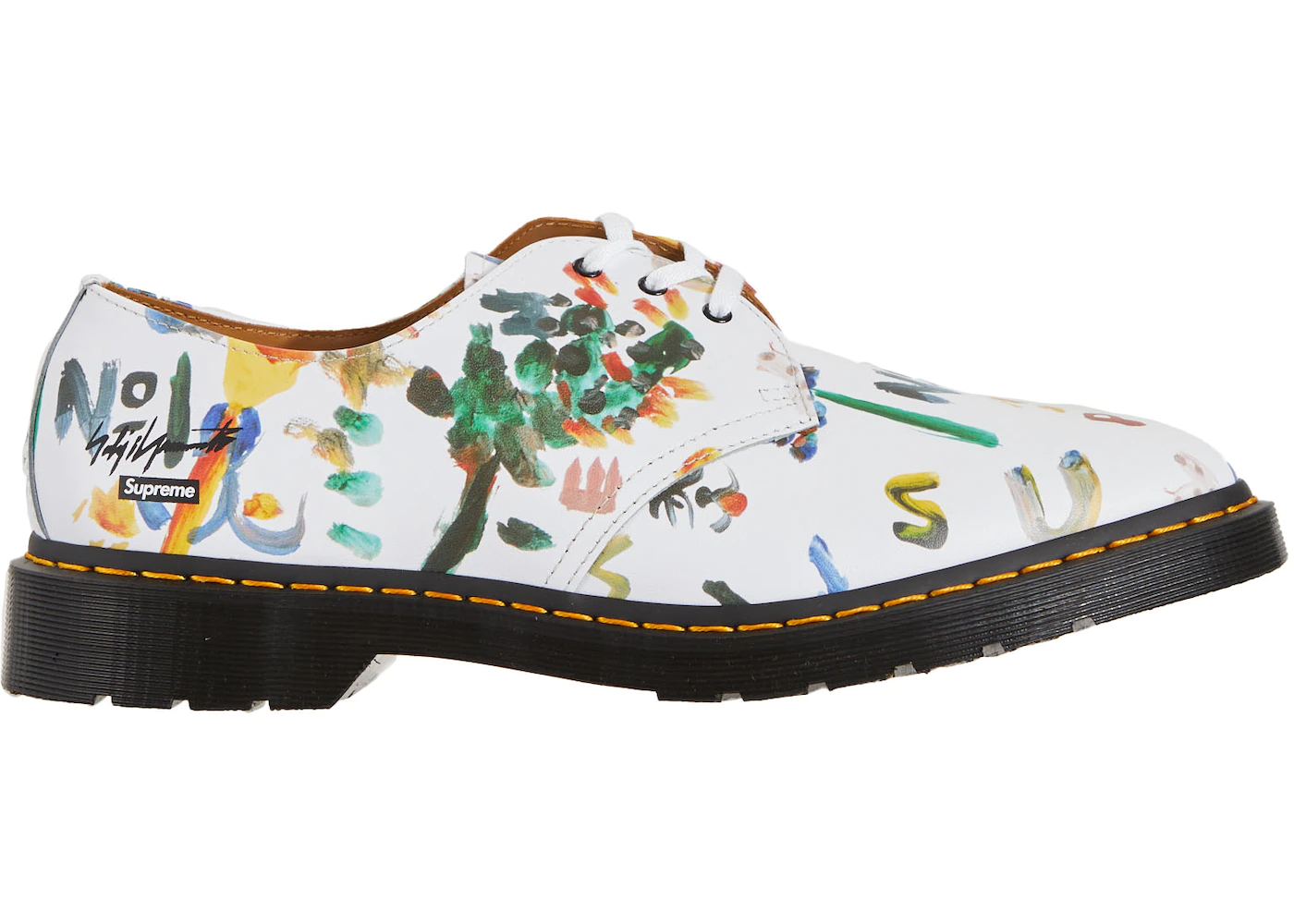 Dr. Martens 1461 3-Eye Supreme Yohji Yamamoto White 1 Dr. Martens 1461 3-Eye Supreme Yohji Yamamoto White
