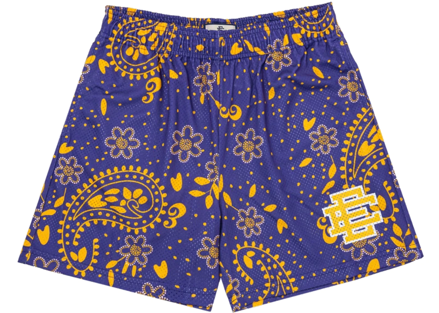 Eric Emanuel EE Basic Short Purple Paisley 1 Eric Emanuel EE Basic Short Purple Paisley