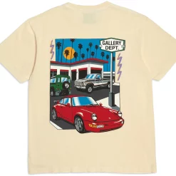 Gallery Dept. Drive Thru Boxy Fit Tee Cream