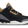 Jordan 3 Retro "Black Cement Gold (W)"