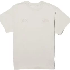 KAWS X The North Face T-shirt Moonlight Ivory