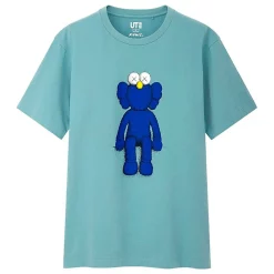 KAWS X Uniqlo Blue BFF Tee (US Sizing) Green