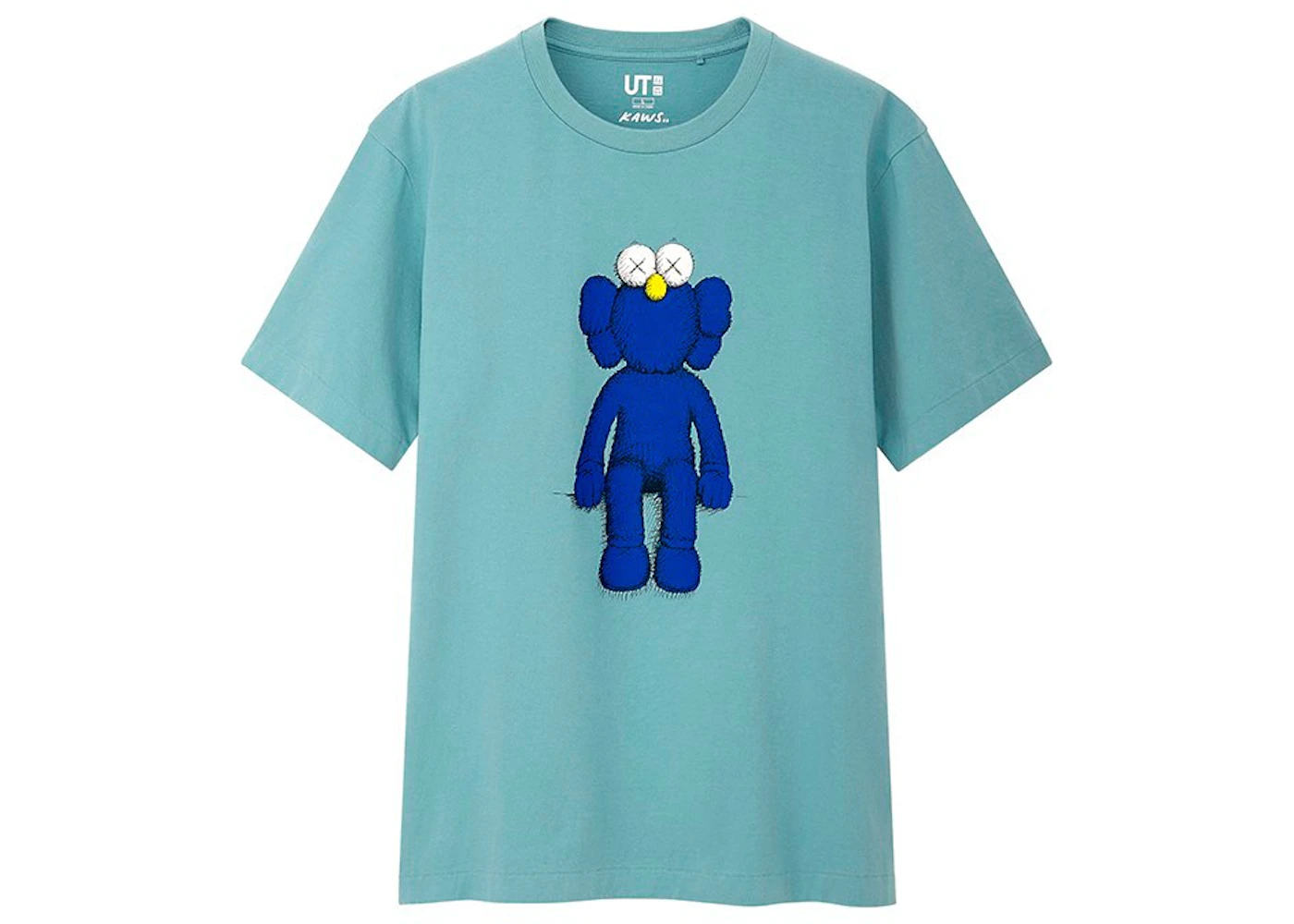 KAWS X Uniqlo Blue BFF Tee (US Sizing) Green 1 KAWS X Uniqlo Blue BFF Tee (US Sizing) Green