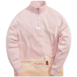 Kith Star Wars Tatooine Quarter Zip Dusty Quartz