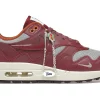 Nike Air Max 1 Patta Waves Rush Maroon (with Bracelet)
