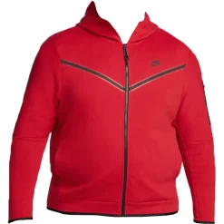 Nike Sportswear Tech Fleece Hoodie Gym Red/Black