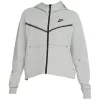 Nike Sportswear Women's Tech Fleece Windrunner Full Zip Hoodie Dark Grey Heather/Black