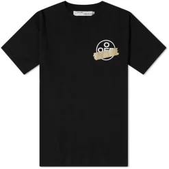 Off-White Oversized Tape Arrows T-shirt Black
