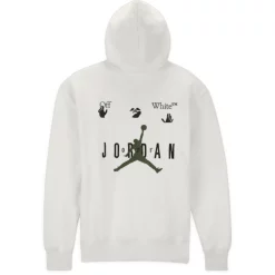 Off-White X Jordan Hoodie White