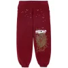 Sp5der Logo Sweatpant Maroon