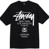 Stussy World Tour T-shirt Black