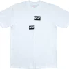Supreme Comme Des Garcons SHIRT Split Box Logo Tee White