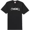 Supreme Handstyle Tee Black