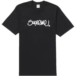 Supreme Handstyle Tee Black