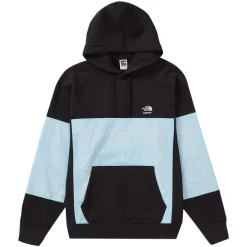 Supreme The North Face Bandana Hooded Sweatshirt Black