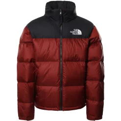 The North Face 1996 Retro Nuptse 700 Fill Packable Jacket Brick House Red