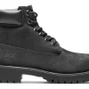Timberland 6" Premium Boot Black Nubuck (PS)