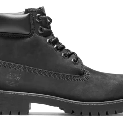 Timberland 6" Premium Boot Black Nubuck (PS)