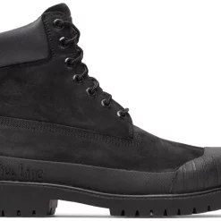 Timberland 6" Boot Premium Bee Line Rubber Toe WP Black Nubuck