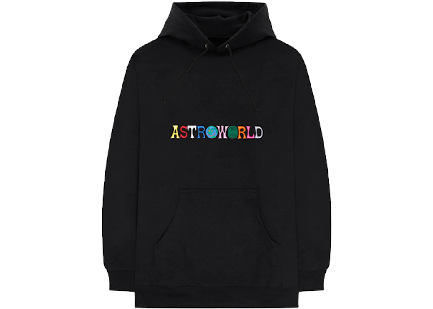 Travis Scott Astroworld Logo Hoodie Black 1 Travis Scott Astroworld Logo Hoodie Black