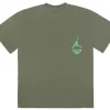 Travis Scott Jordan Cactus Jack Highest T Shirt Olive