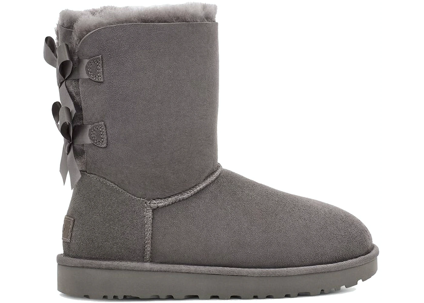 UGG Bailey Bow II Boot Grey (W) 1 UGG Bailey Bow II Boot Grey (W)
