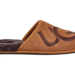UGG Scuff Logo Slipper Chestnut Espresso